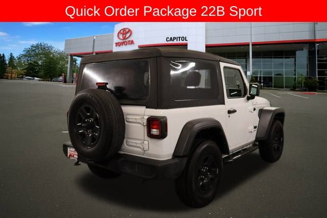 Used 2022 Jeep Wrangler Sport image 2