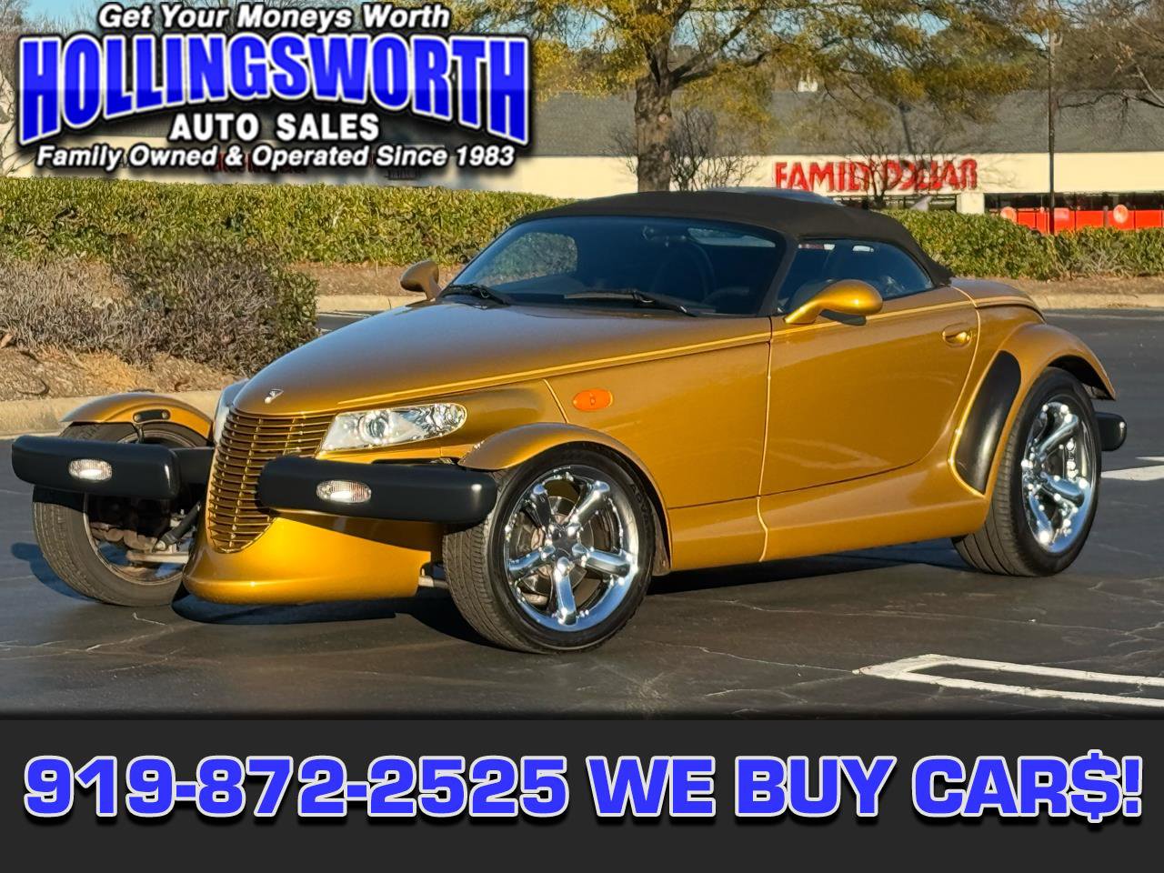 Used 2002 Chrysler Prowler