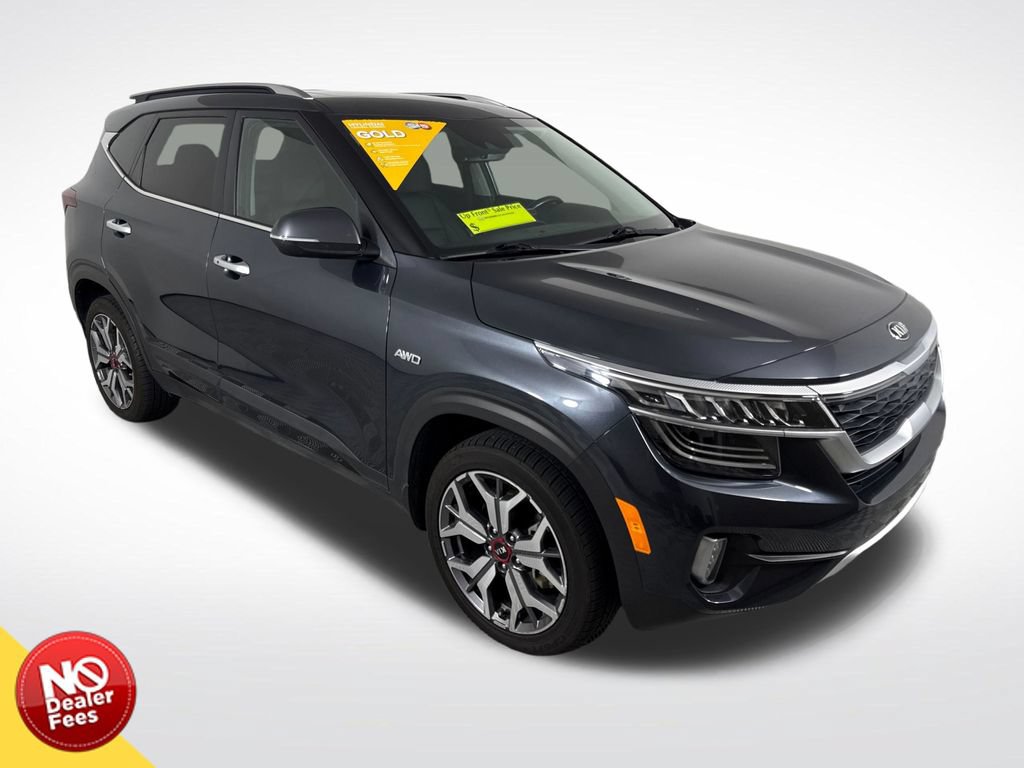 Used 2021 Kia Seltos SX w/ SX Sunroof Package AWD/4WD image 1