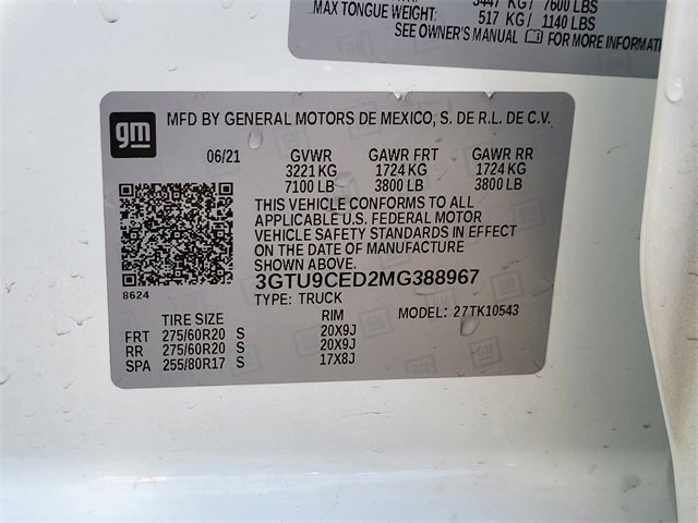 Used 2021 GMC Sierra 1500 Elevation image 30