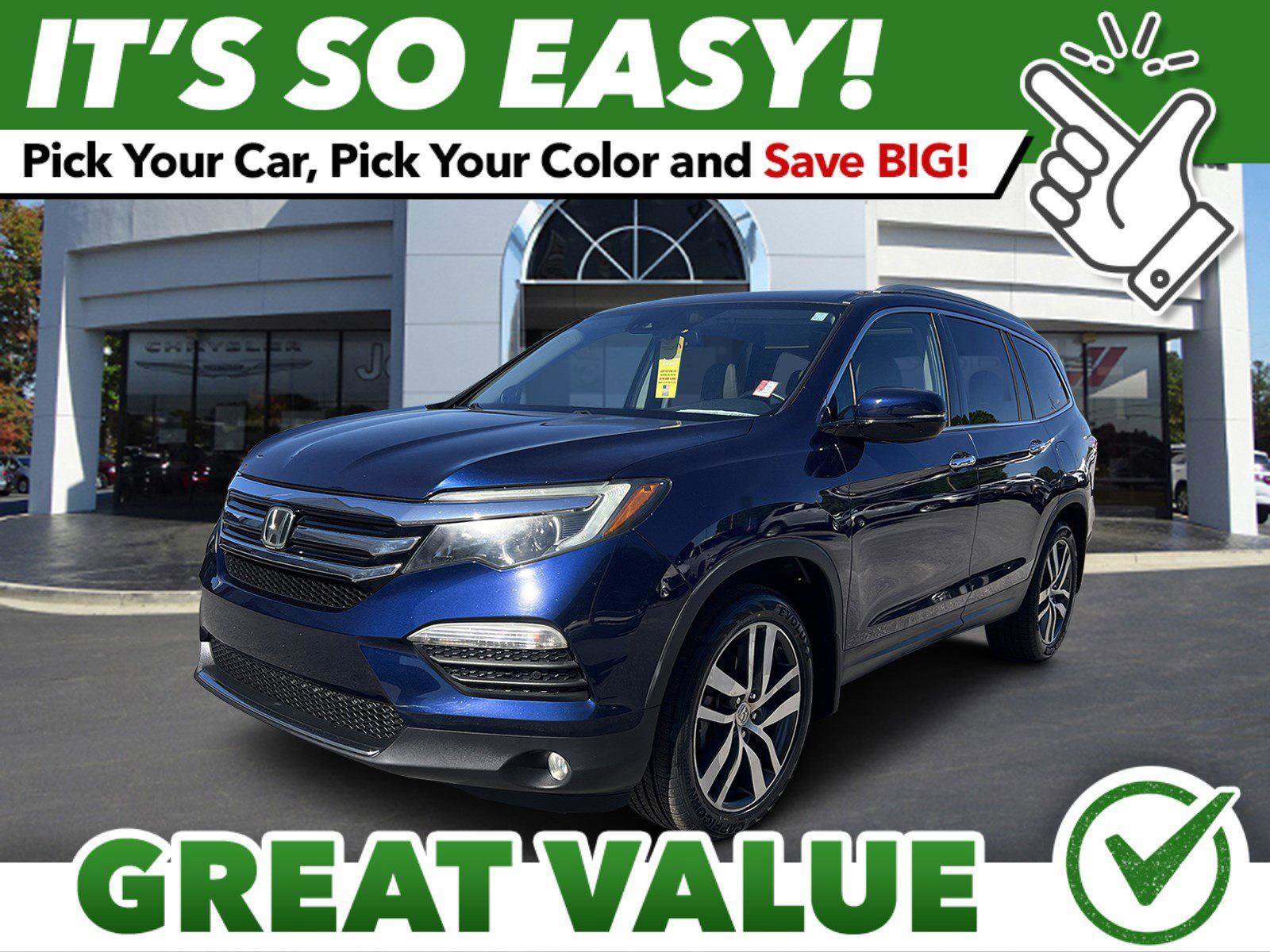 Used 2017 Honda Pilot Elite