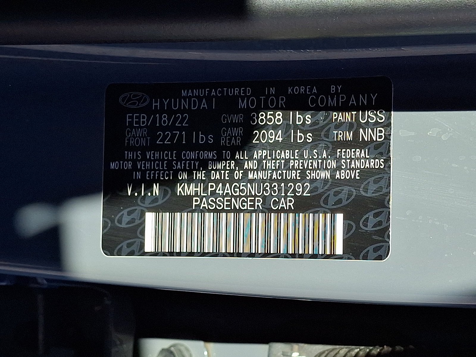 Used 2022 Hyundai Elantra Limited w/ Preferred Accessory Package FWD image 27