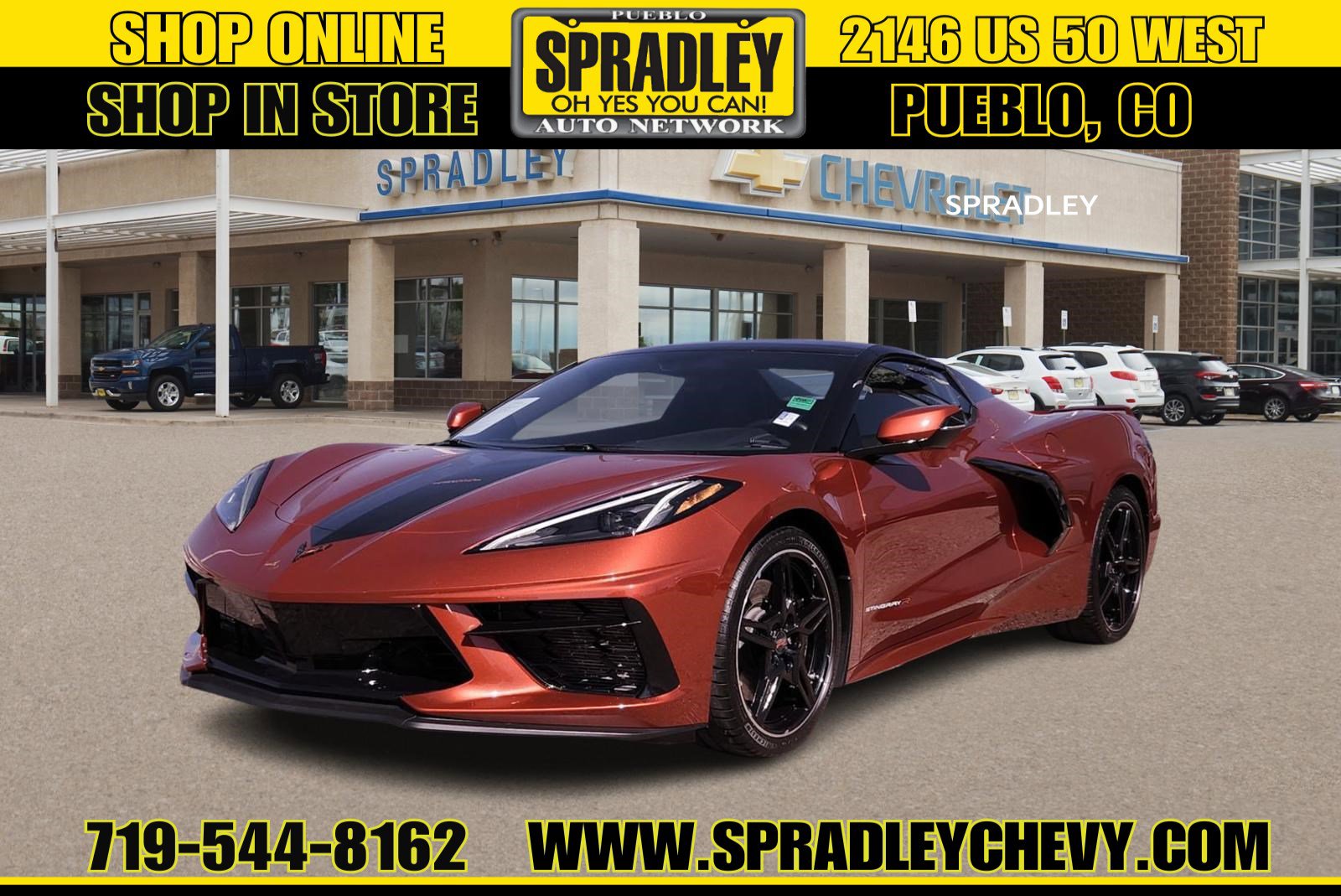 Certified 2023 Chevrolet Corvette Stingray Convertible w/ Z51 Performance Package