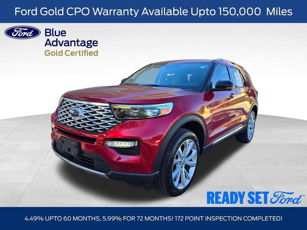 Certified 2022 Ford Explorer Platinum w/ Equipment Group 601A