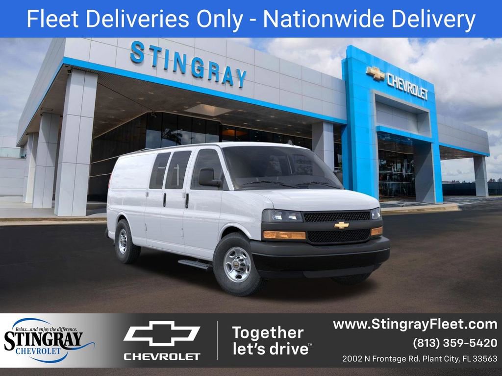 New 2024 Chevrolet Express 3500 Extended w/ Driver Convenience Package RWD image 1