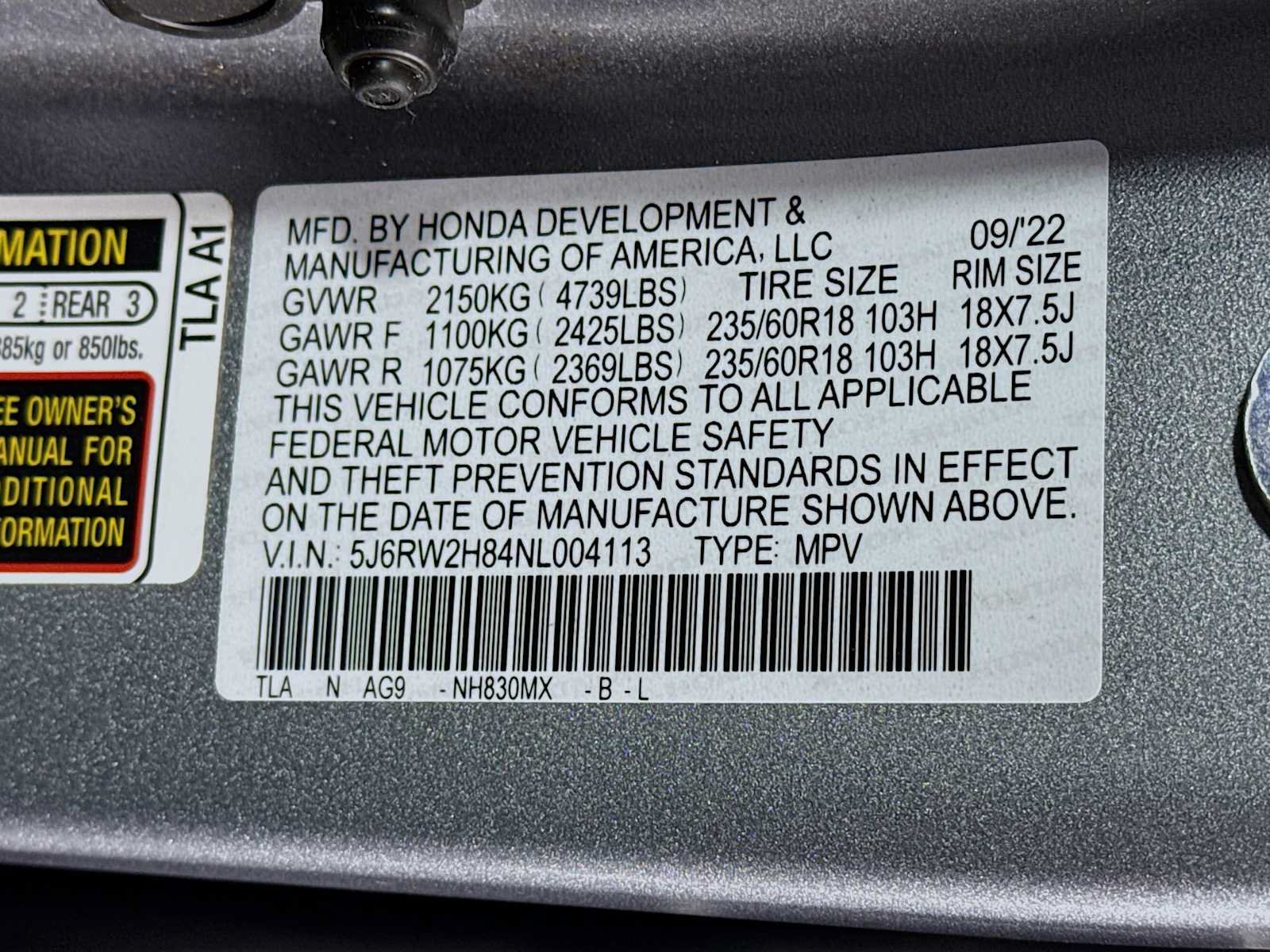 Used 2022 Honda CR-V EX-L image 30