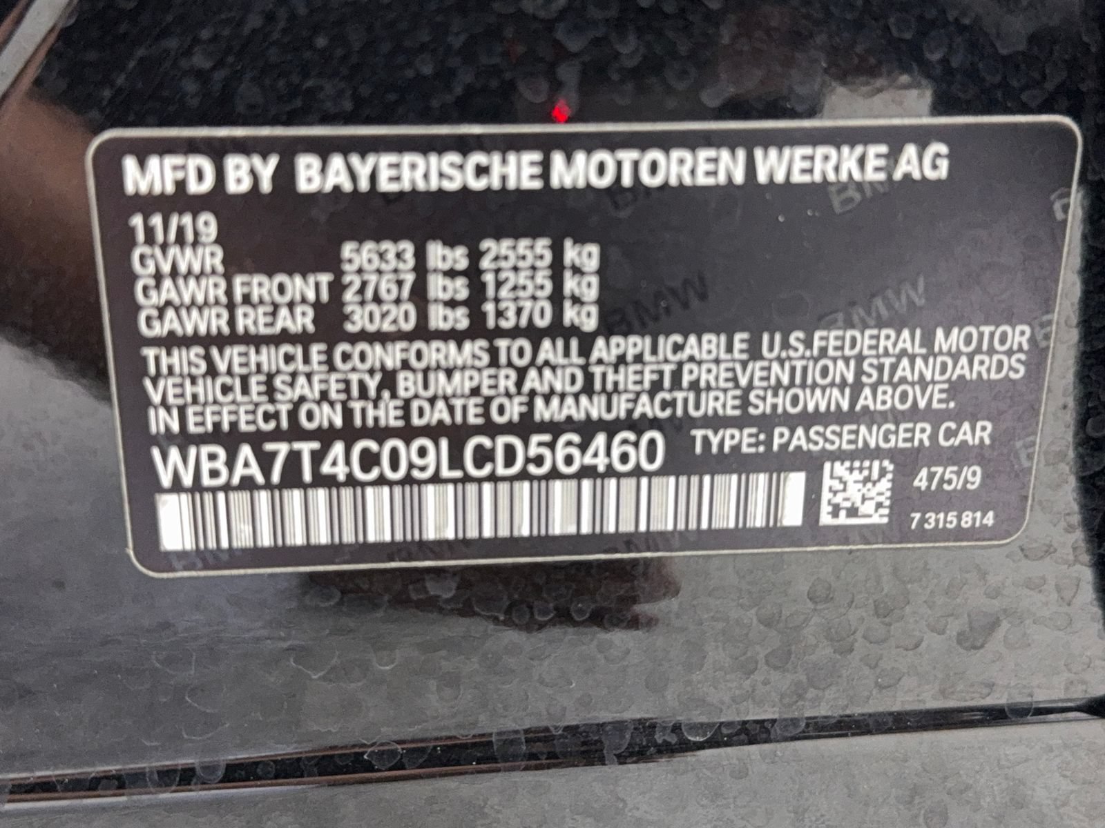 Used 2020 BMW 740i xDrive w/ M Sport Package AWD/4WD image 52