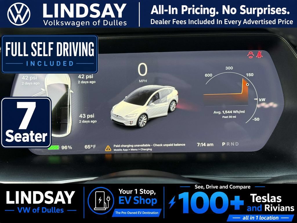 Used 2019 Tesla Model X Performance AWD/4WD image 27