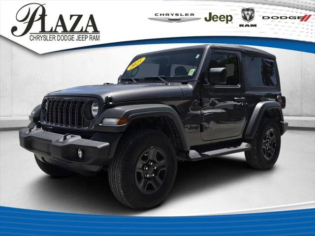 Certified 2025 Jeep Wrangler Sport AWD/4WD image 1