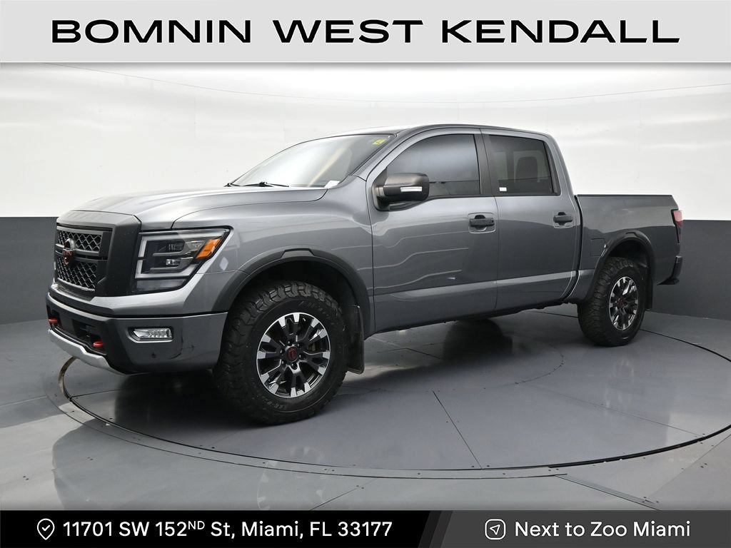 Used 2023 Nissan Titan PRO-4X w/ Pro-4x Convenience Package AWD/4WD image 1