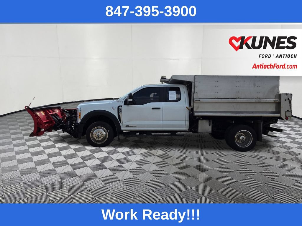 Used 2023 Ford F450 XL w/ Snow Plow Prep Package AWD/4WD image 4