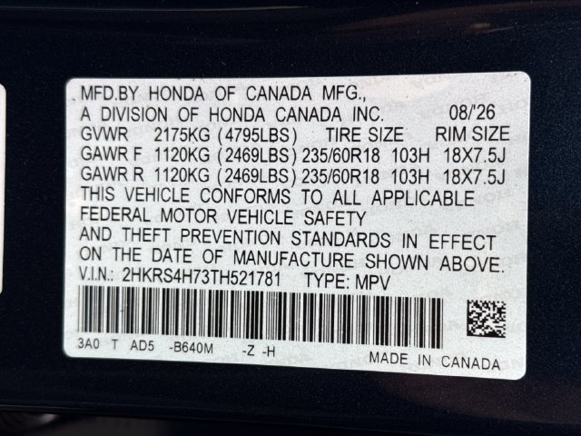 New 2026 Honda CR-V EX-L image 20
