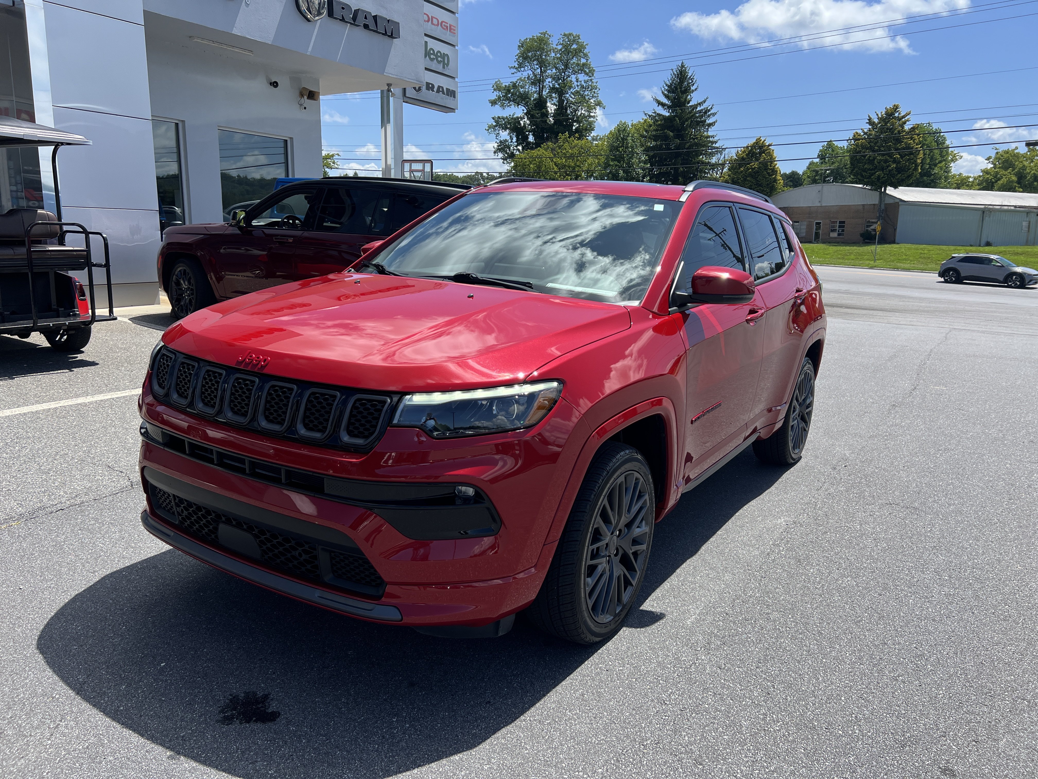 Used 2023 Jeep Compass Limited w/ Elite Group for (Red) Edition AWD/4WD image 6