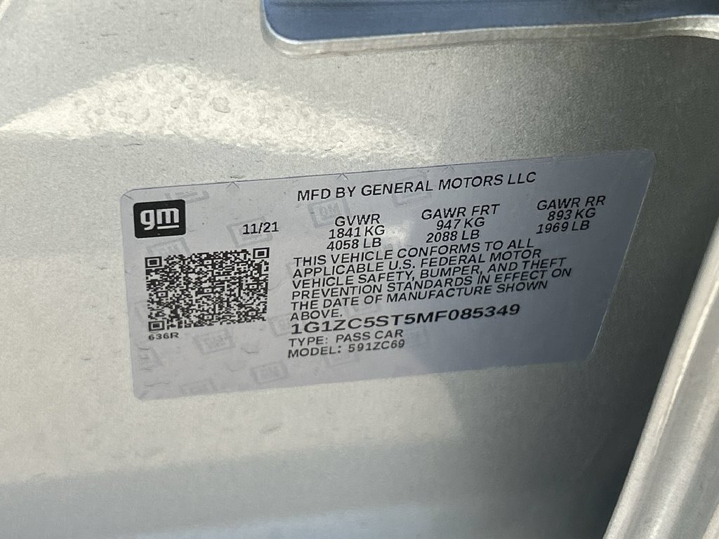 Used 2021 Chevrolet Malibu LS FWD image 26