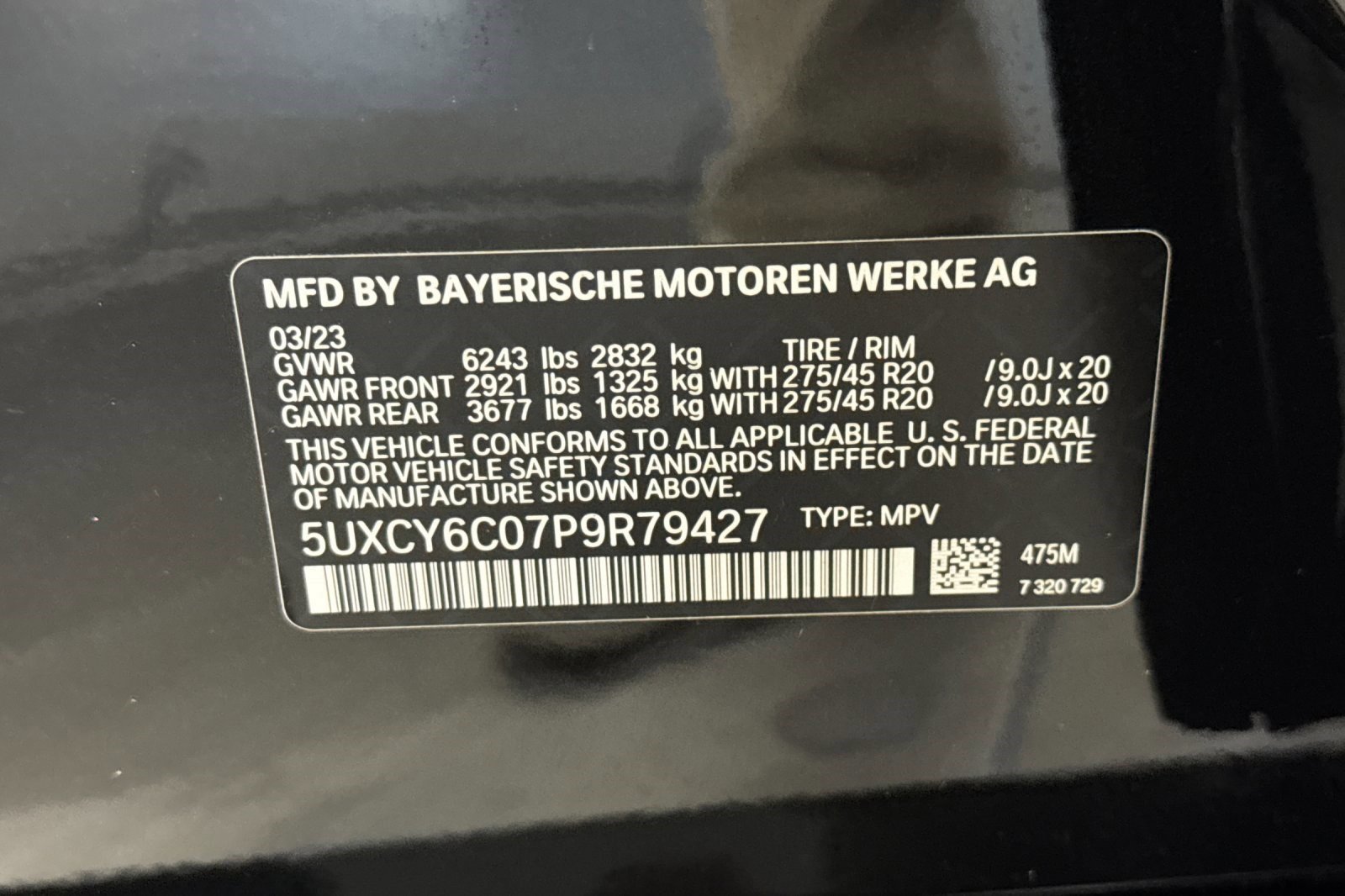 Used 2023 BMW X6 xDrive40i w/ M Sport Package AWD/4WD image 21