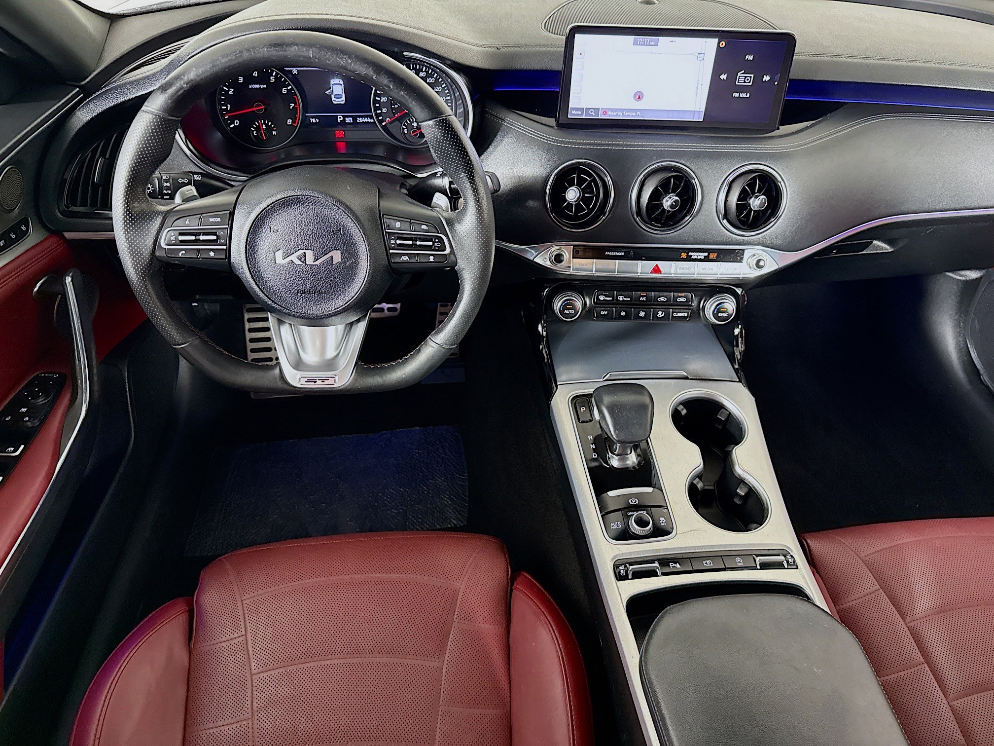 Used 2023 Kia Stinger GT2 w/ Red Interior Color Package RWD image 28