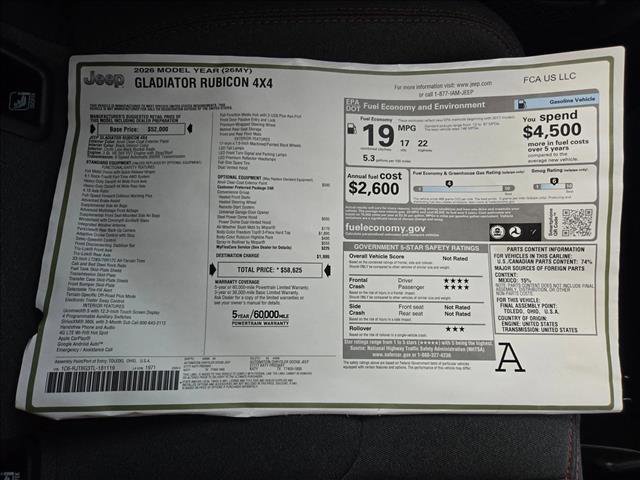 New 2026 Jeep Gladiator Rubicon image 17