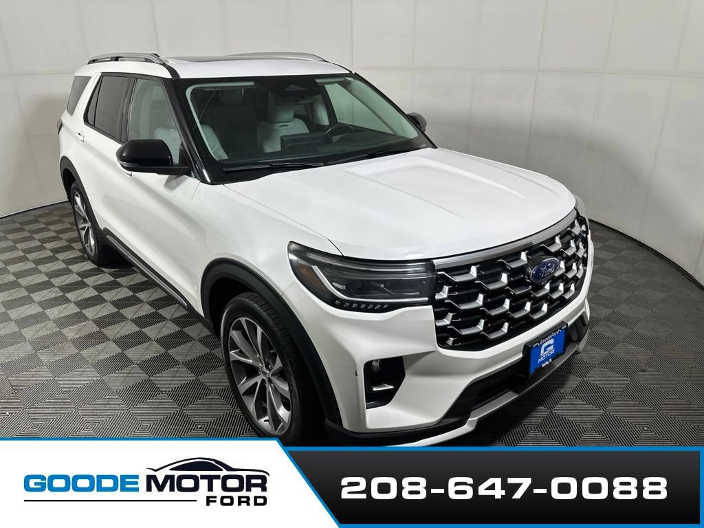 Used 2025 Ford Explorer Platinum w/ Ultimate Package AWD/4WD image 1