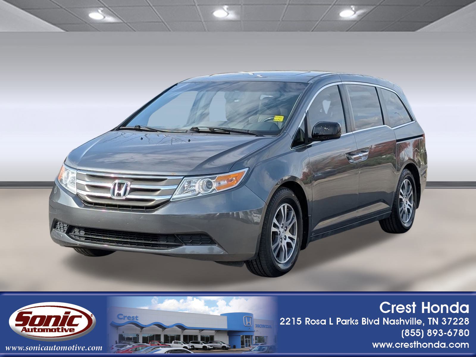 Used 2012 Honda Odyssey EX-L
