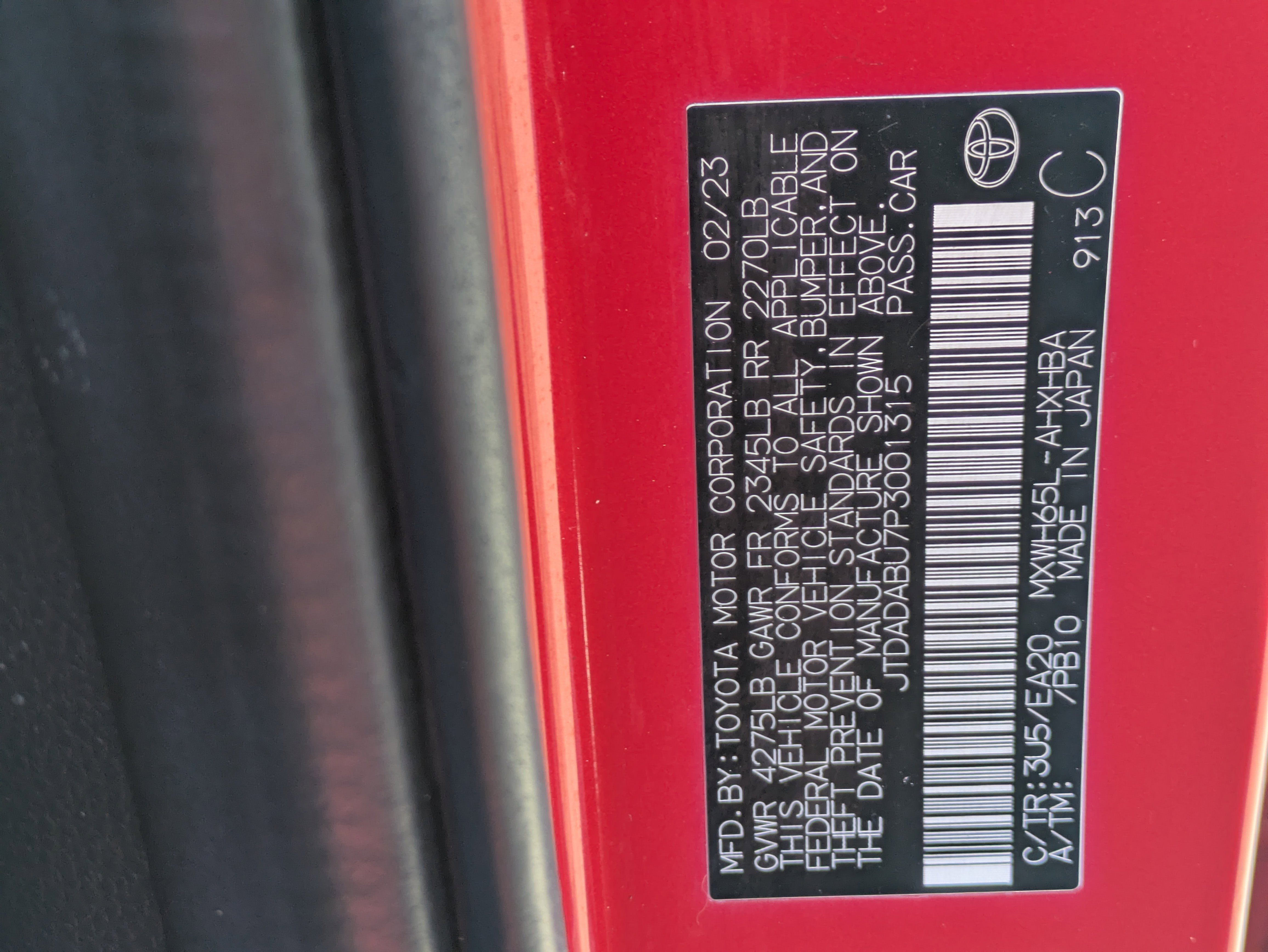 Used 2023 Toyota Prius Limited image 31