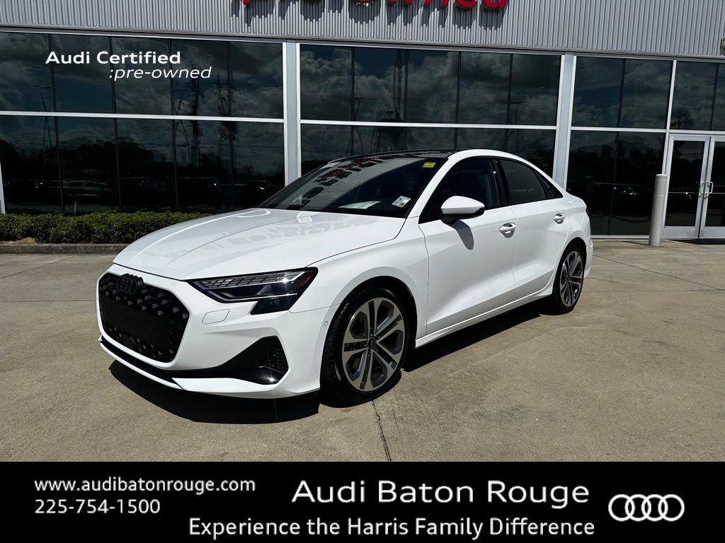 Certified 2025 Audi A3 2.0T Premium w/ Black Optic Package AWD/4WD image 1