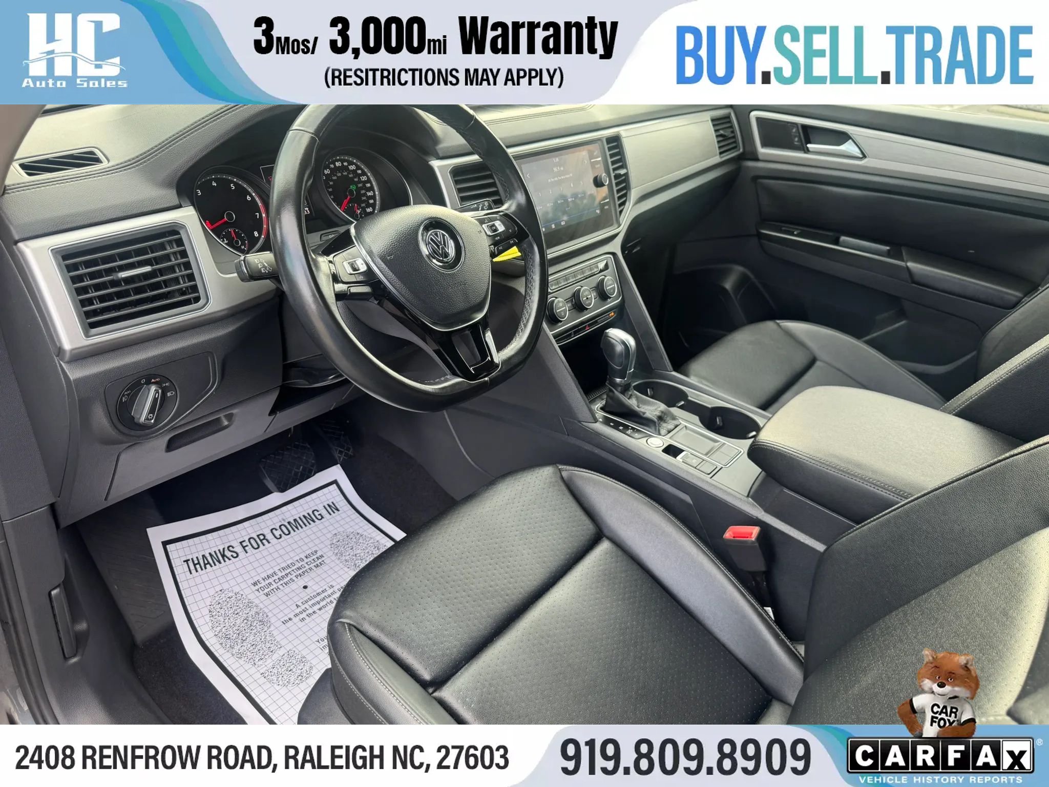 Used 2019 Volkswagen Atlas SE FWD image 13