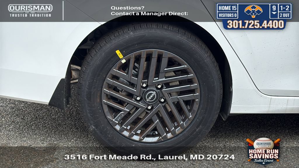 New 2026 Nissan Sentra SV w/ Floor Mat Package FWD image 4