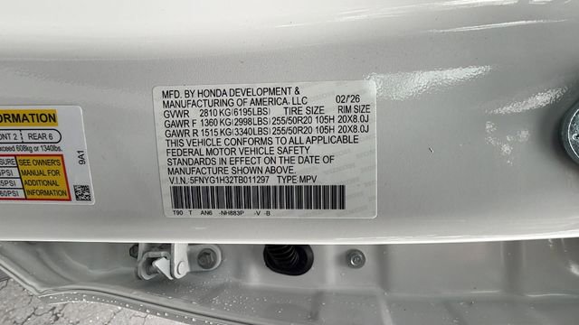 New 2026 Honda Pilot Sport image 33