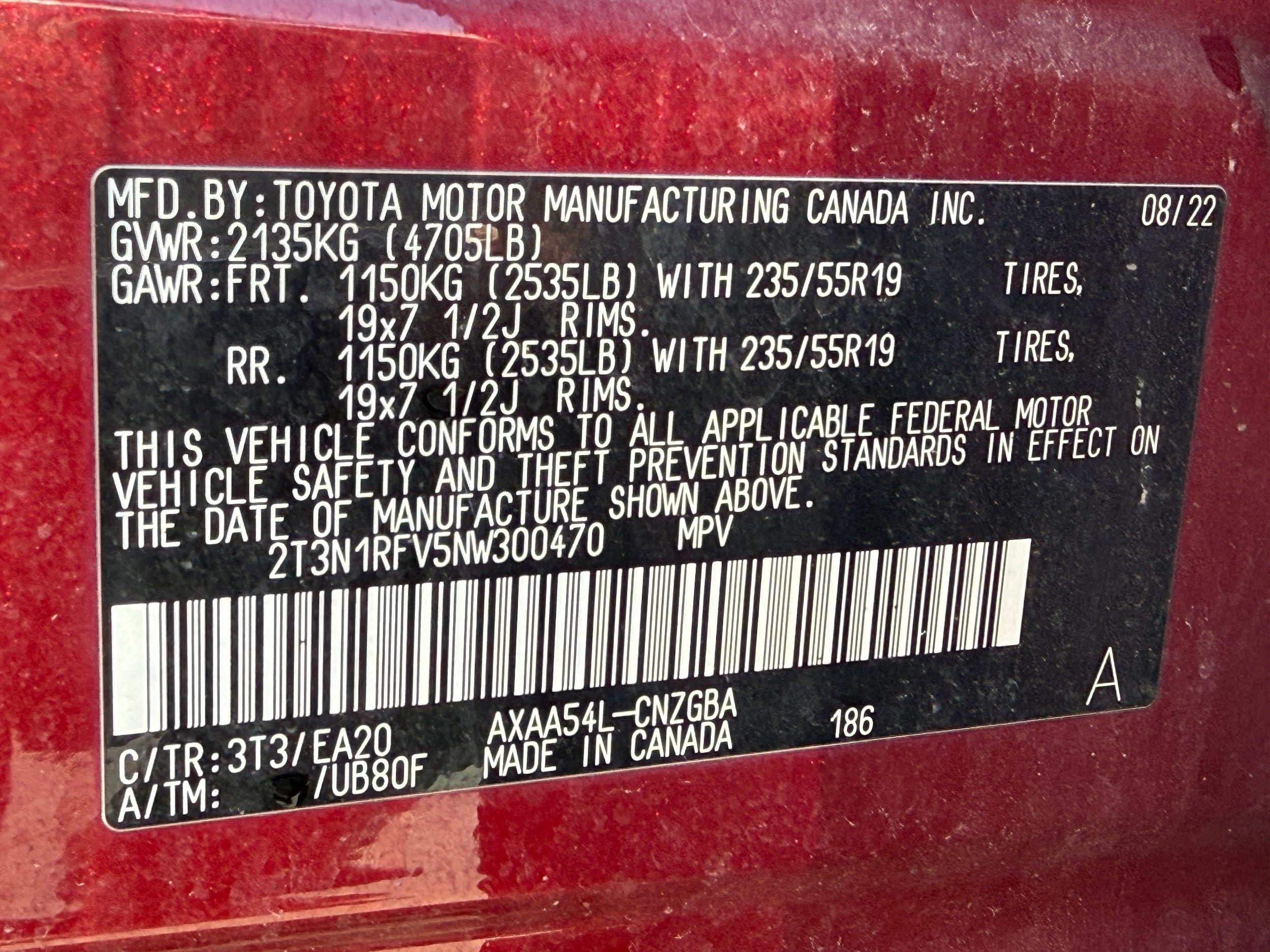 Certified 2022 Toyota RAV4 Limited w/ Limited Grade Weather Package AWD/4WD image 36