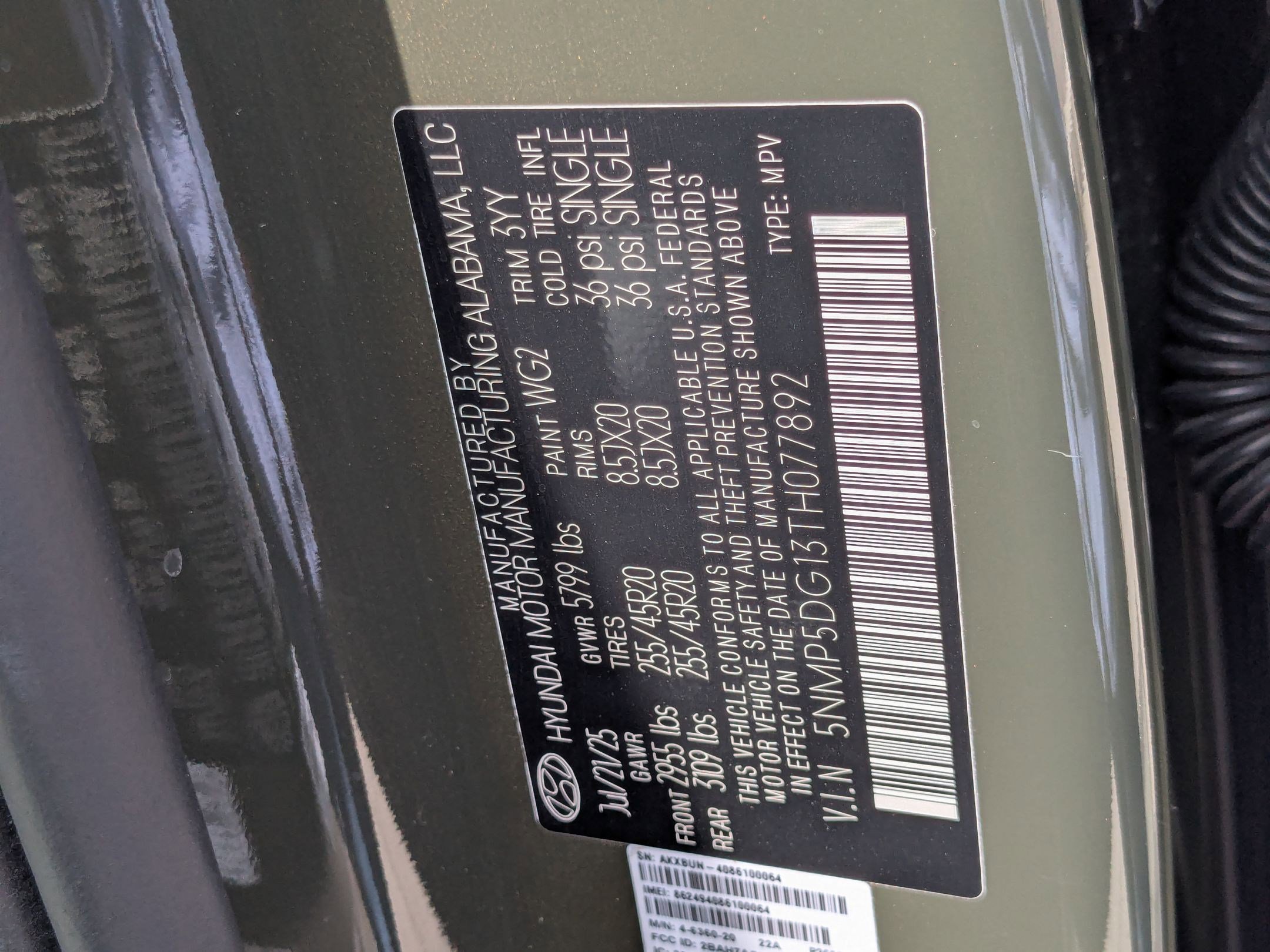 Used 2026 Hyundai Santa Fe Calligraphy AWD/4WD image 36