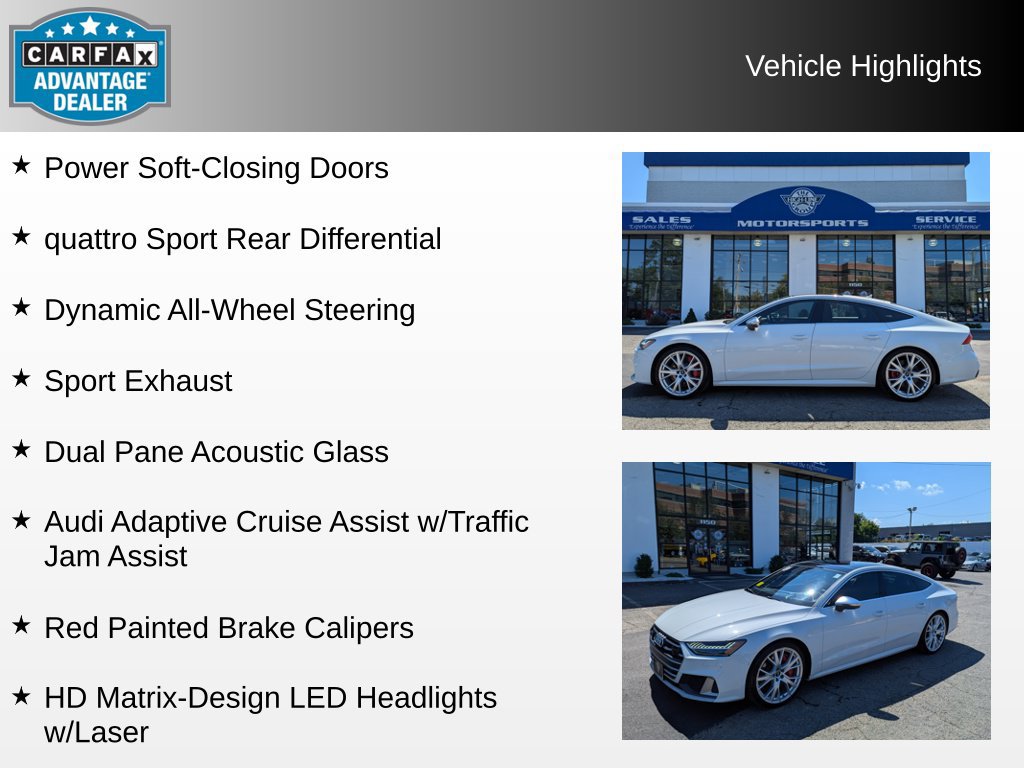 Used 2020 Audi S7 Prestige w/ Prestige Package AWD/4WD image 8