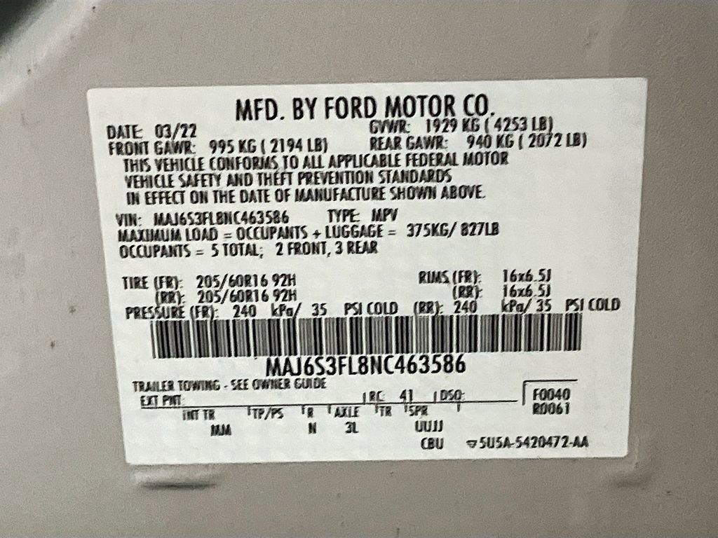 Used 2022 Ford EcoSport S image 29