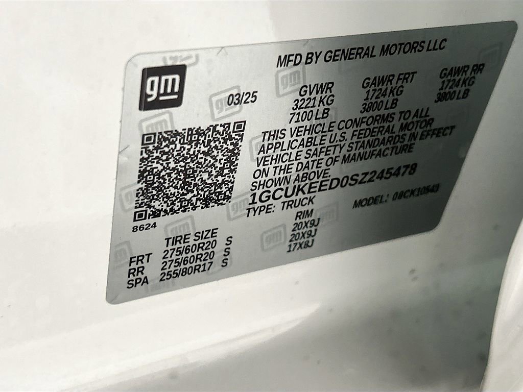 New 2025 Chevrolet Silverado 1500 RST w/ LPO, Dark Essentials Package image 32