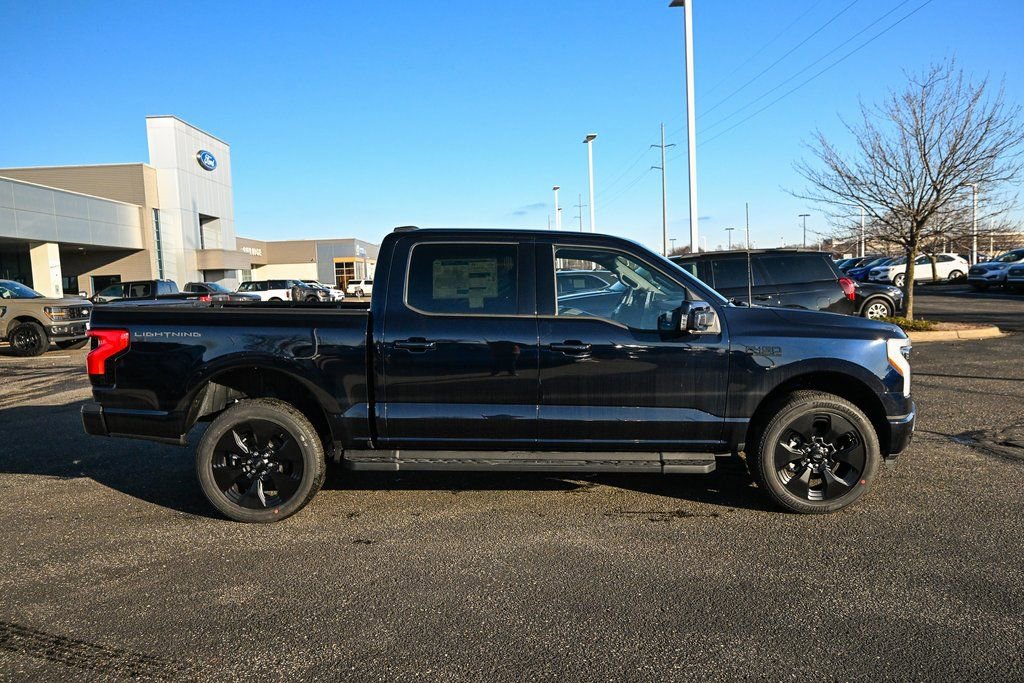 New 2025 Ford F150 Lightning Platinum w/ Dark Elements Package image 3