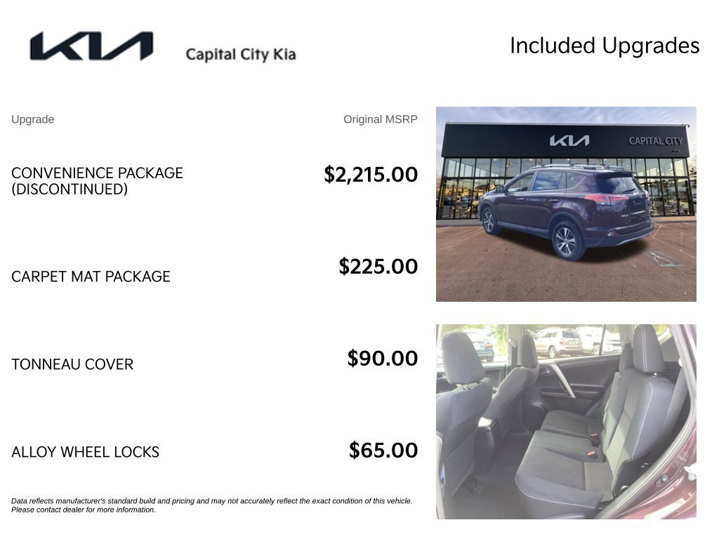 Used 2017 Toyota RAV4 XLE AWD/4WD image 4