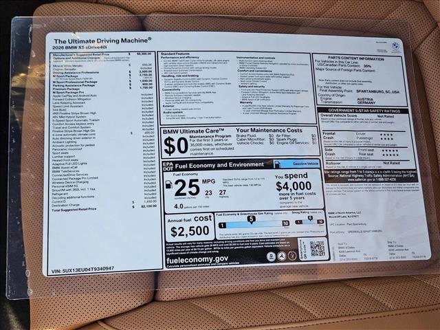 New 2026 BMW X5 sDrive40i image 17