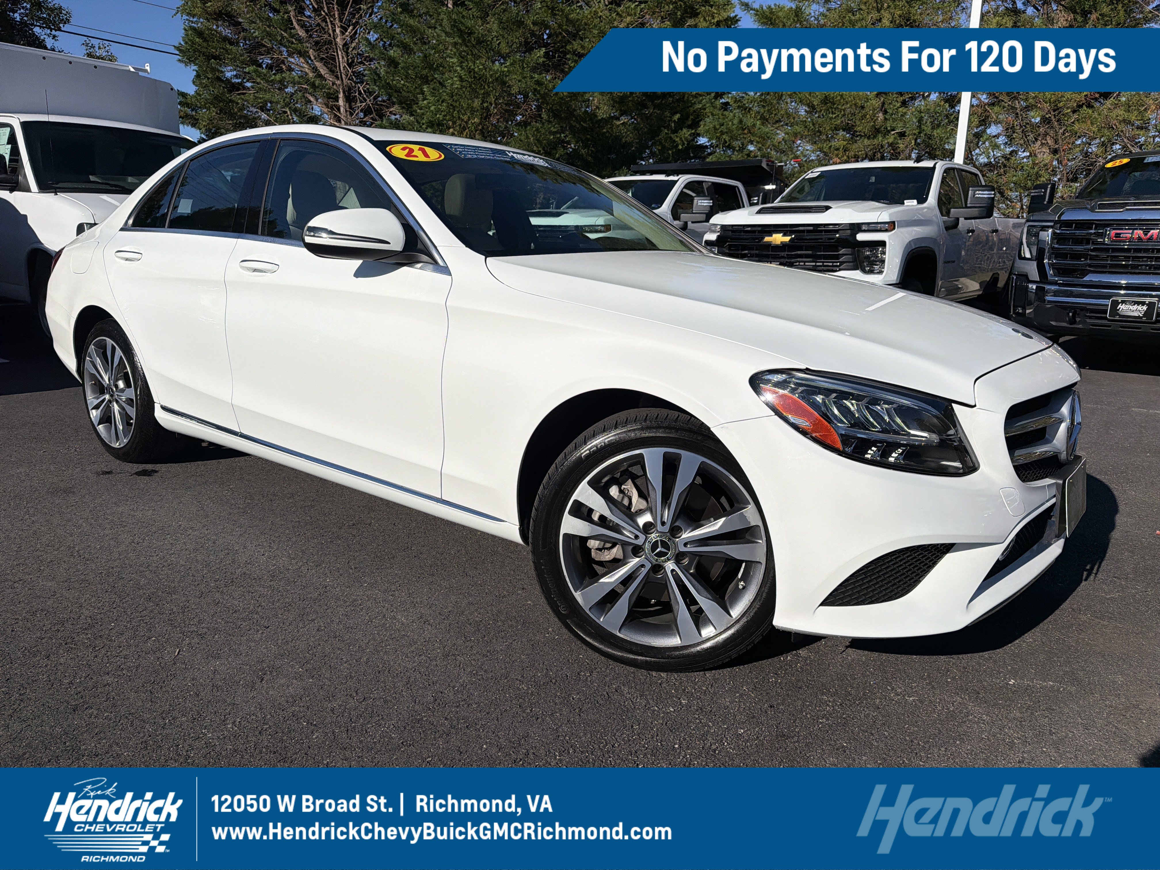 Used 2021 Mercedes-Benz C 300 4MATIC Sedan image 1