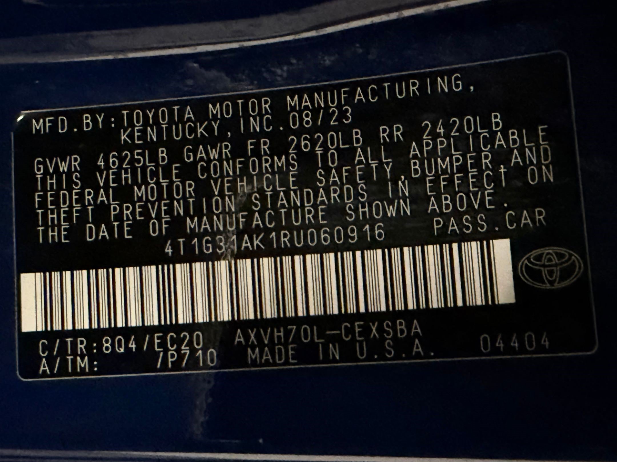 Used 2024 Toyota Camry SE FWD image 26