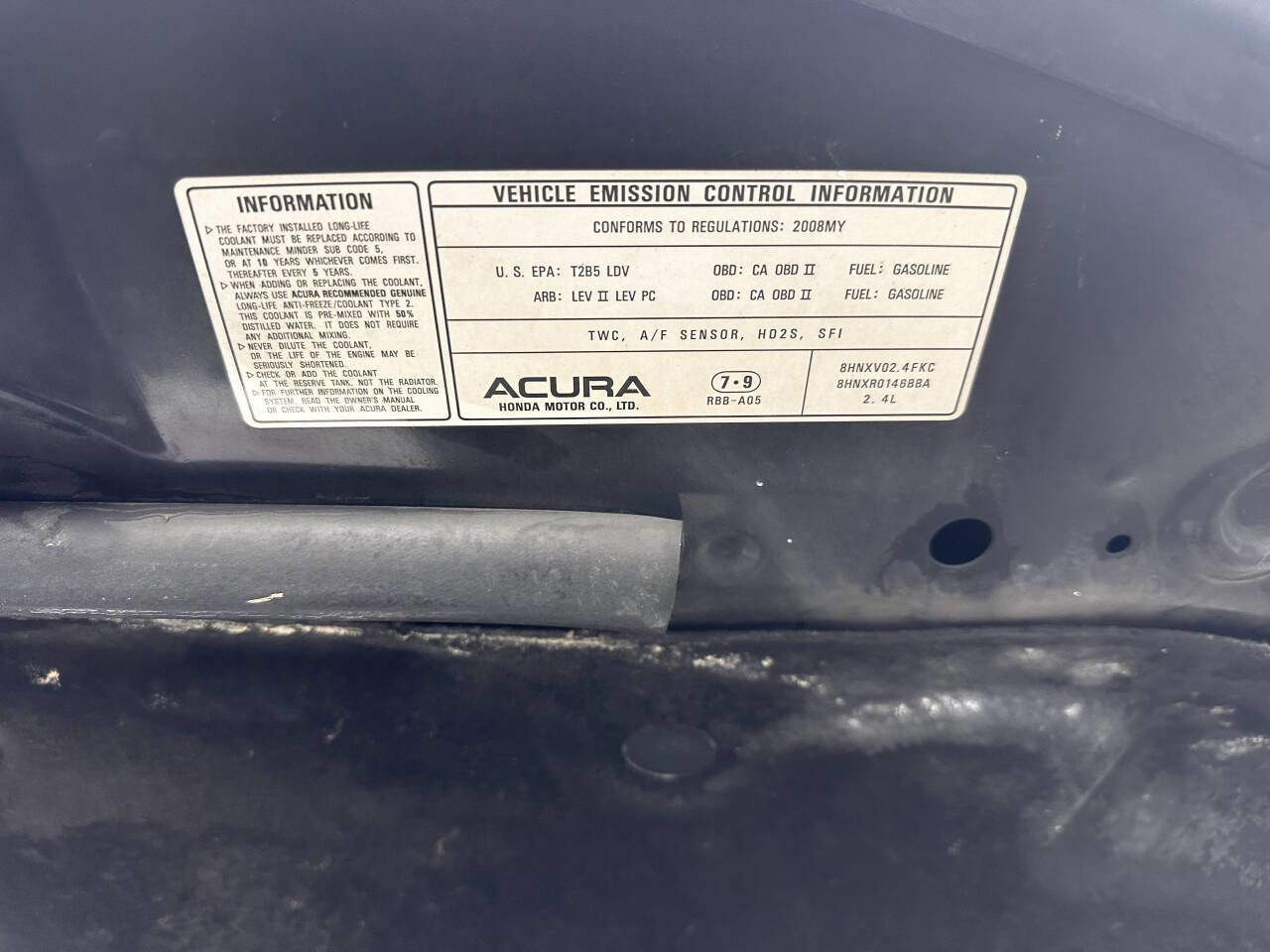 Used 2008 Acura TSX w/ Navigation image 24