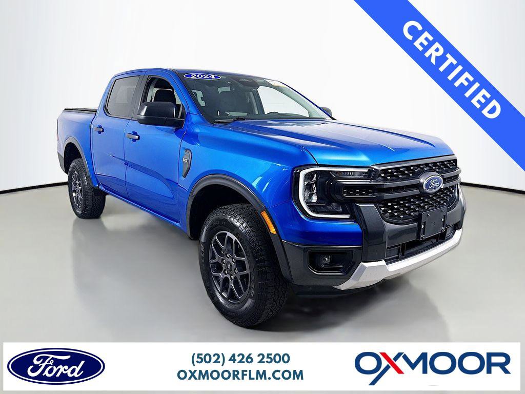 Certified 2024 Ford Ranger XLT w/ Equipment Group 301A High image 1