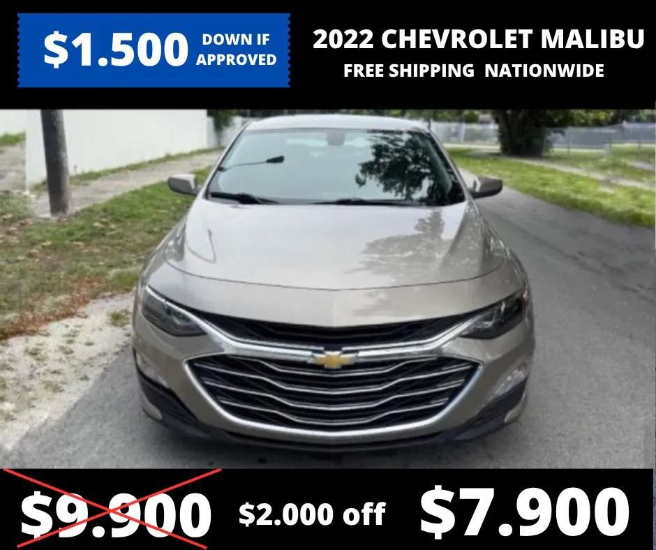 Used 2022 Chevrolet Malibu LT FWD image 2