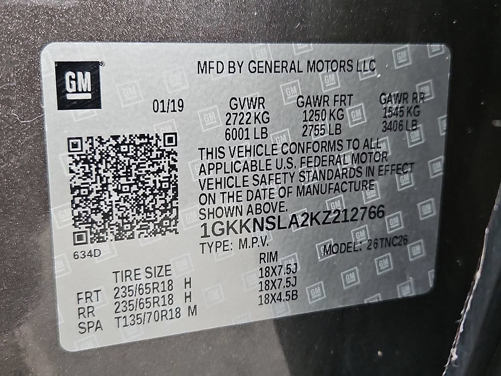 Used 2019 GMC Acadia SLE w/ Driver Alert Package I AWD/4WD image 31