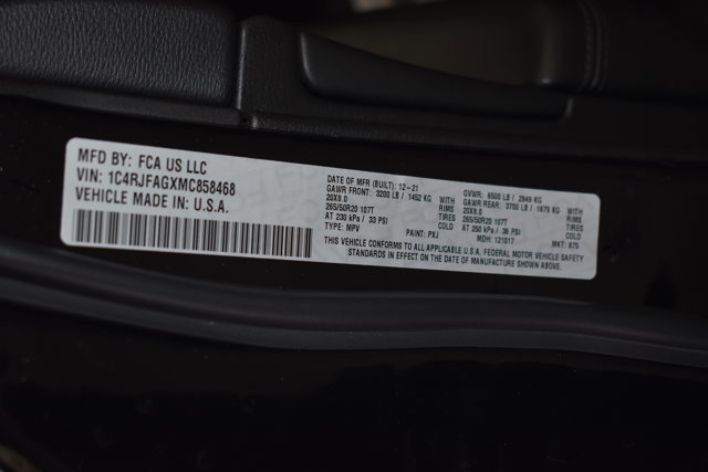 Used 2021 Jeep Grand Cherokee Laredo X AWD/4WD image 50