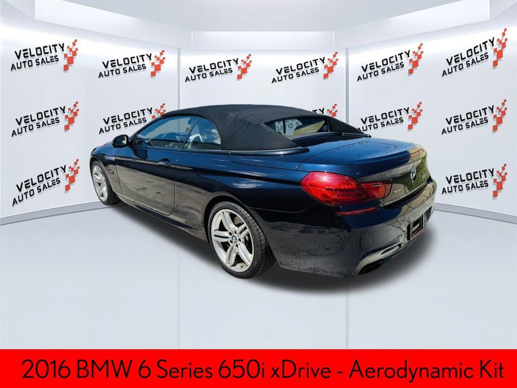 Used 2016 BMW 650i xDrive Convertible AWD/4WD image 16