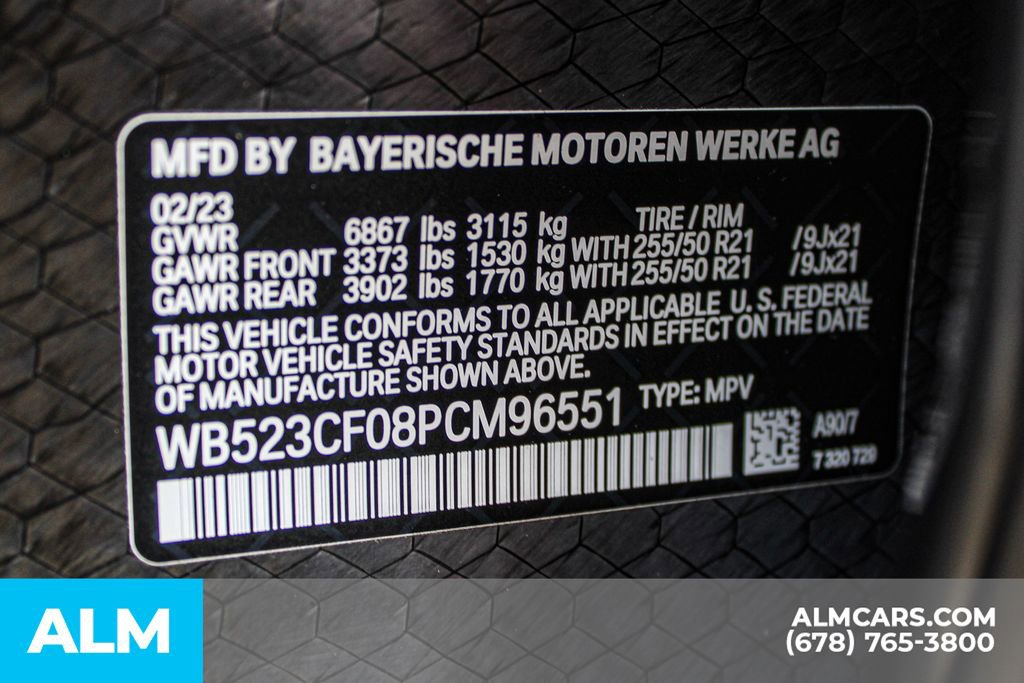 Used 2023 BMW iX xDrive50 w/ Convenience Package image 44