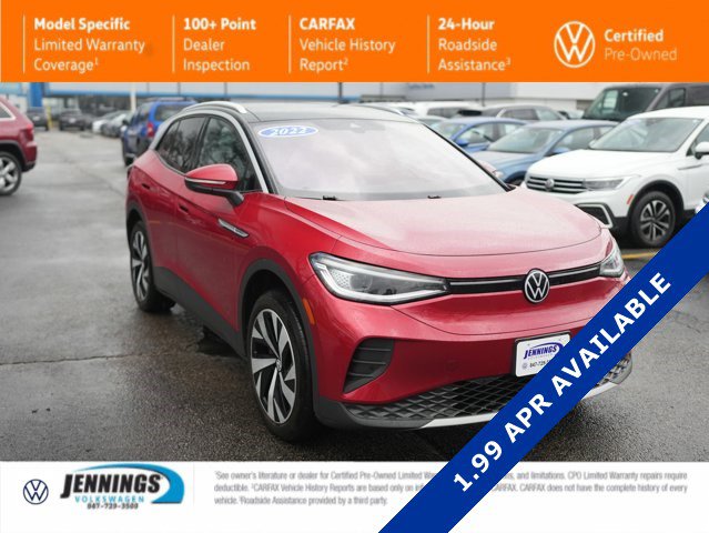 Certified 2022 Volkswagen ID.4 Pro S w/ Gradient Package AWD/4WD image 1