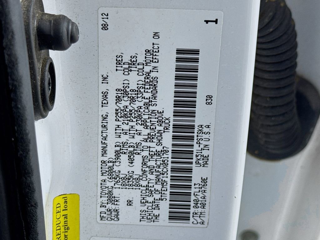 Used 2012 Toyota Tundra 2WD CrewMax w/ Tow Pkg image 37