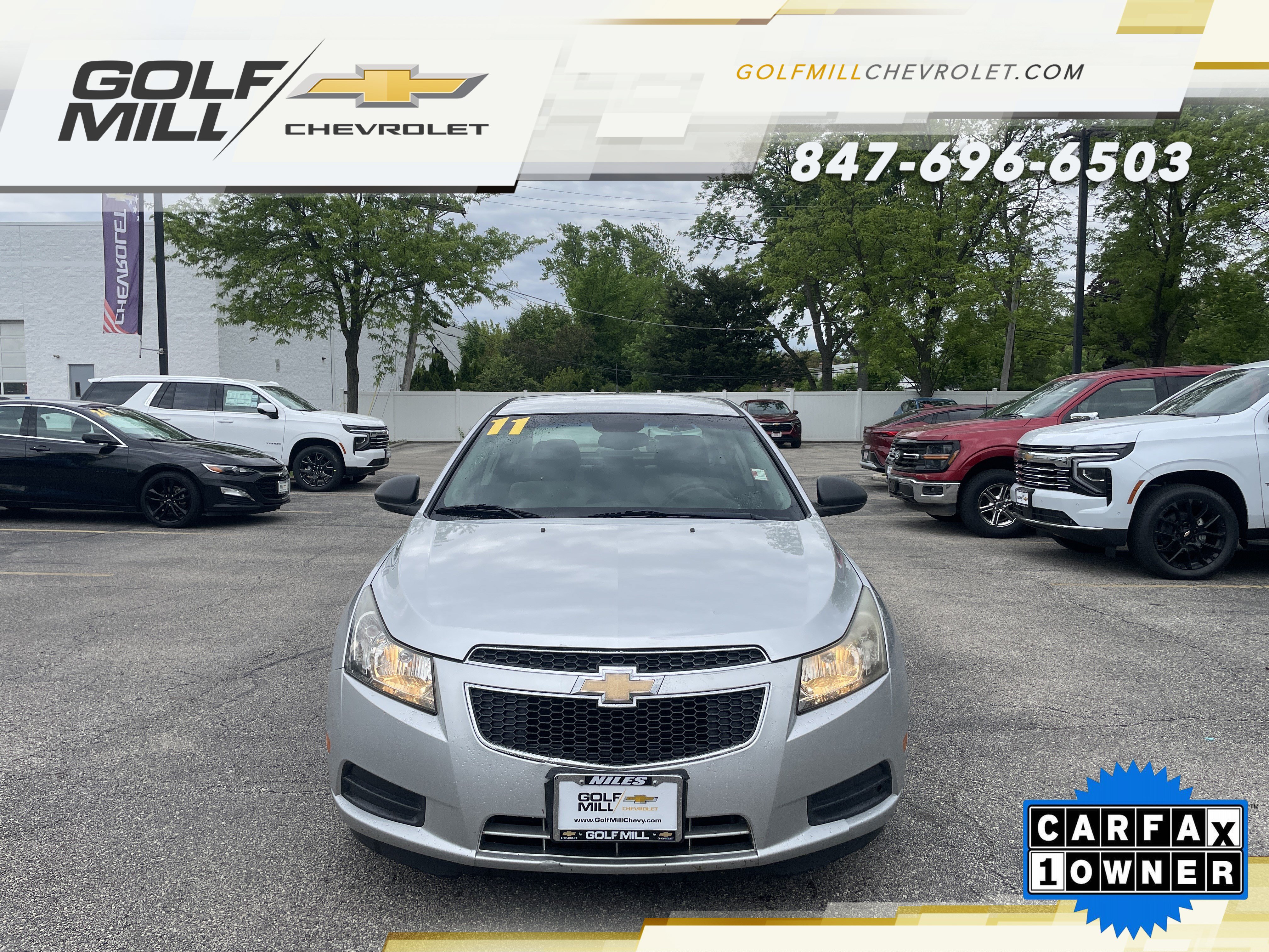 Used 2011 Chevrolet Cruze LS w/ Connectivity Package FWD image 3