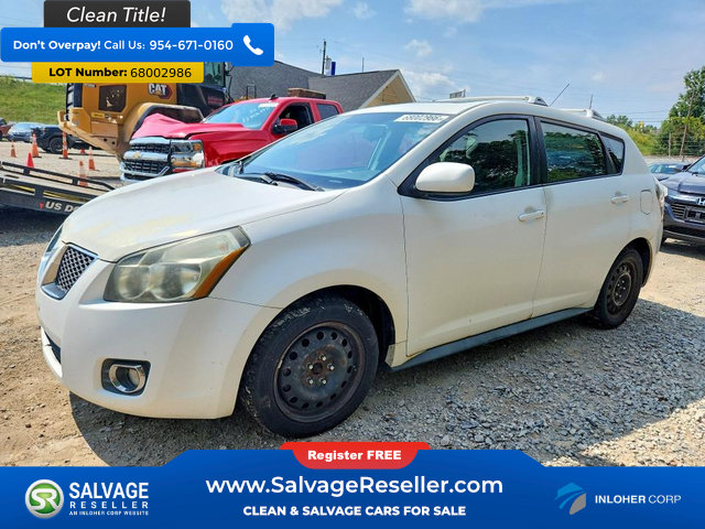 Used 2009 Pontiac Vibe AWD w/ Sun And Sound Package