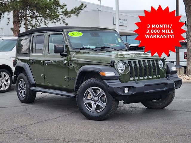 Used 2022 Jeep Wrangler Unlimited Sport AWD/4WD image 1